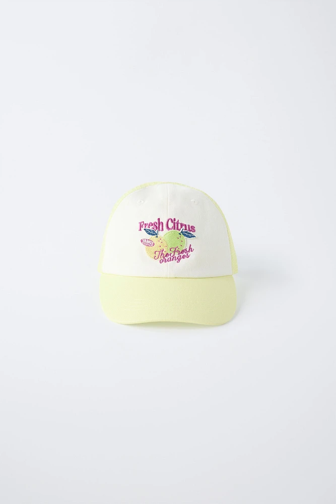 EMBROIDERED PATCH TRUCKER HAT