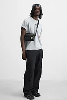 CONTRAST TECHNICAL CROSSBODY BAG