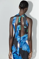 ROBE FLUIDE IMPRIMÉE