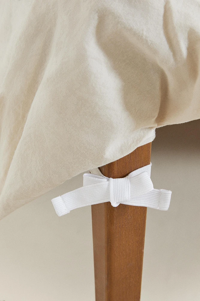 FADED LINEN BEDSKIRT