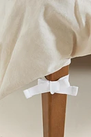 FADED LINEN BEDSKIRT
