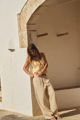 PANTALON STYLE PYJAMA