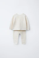 SILK COTTON KNIT SET