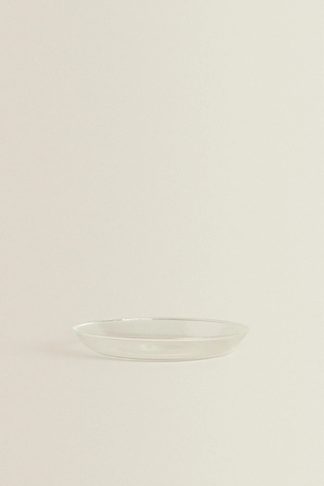 ASSIETTE À PAIN BOROSILICATE BORD