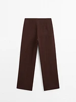 Pantalon de costume fluide en lin - Limited Edition
