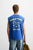 T-SHIRT TANK IMPRIMÉ