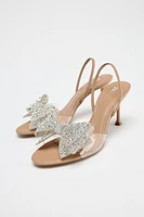 MAXI GLITTER BOW SANDALS