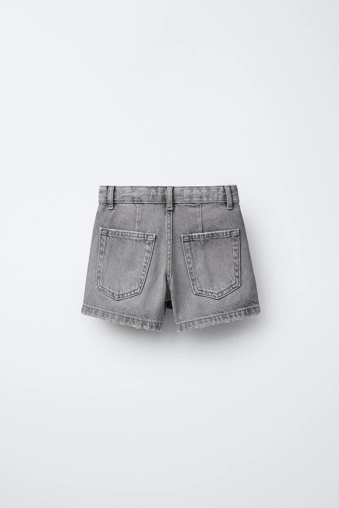 DENIM SKORT