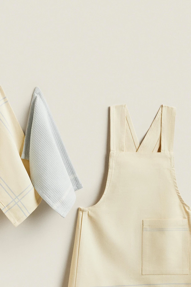 JOUET ENFANT ENSEMBLE LINGE DE CUISINE