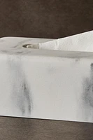 BOÎTE À MOUCHOIRS EFFET MARBRE