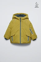 VESTE À CAPUCHE DÉPERLANTE ET COUPE-VENT COLLECTION SKI