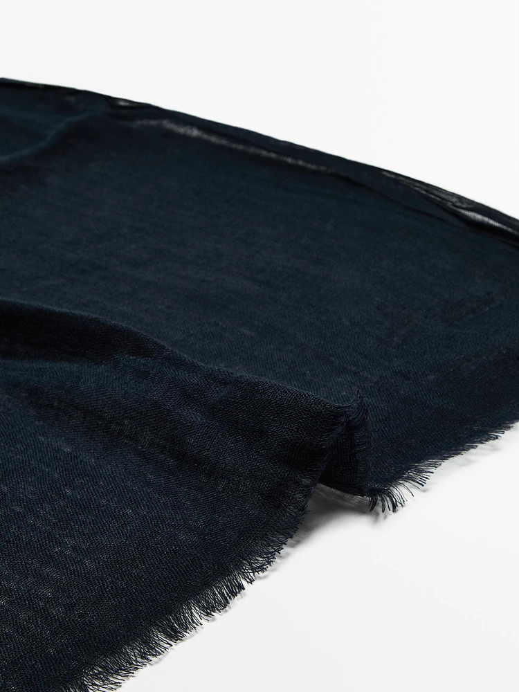 Foulard 100 % lin