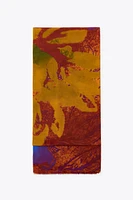 PRINTED COTTON SCARF