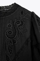 BLOUSE ROMANTIQUE BRODÉE ZW COLLECTION