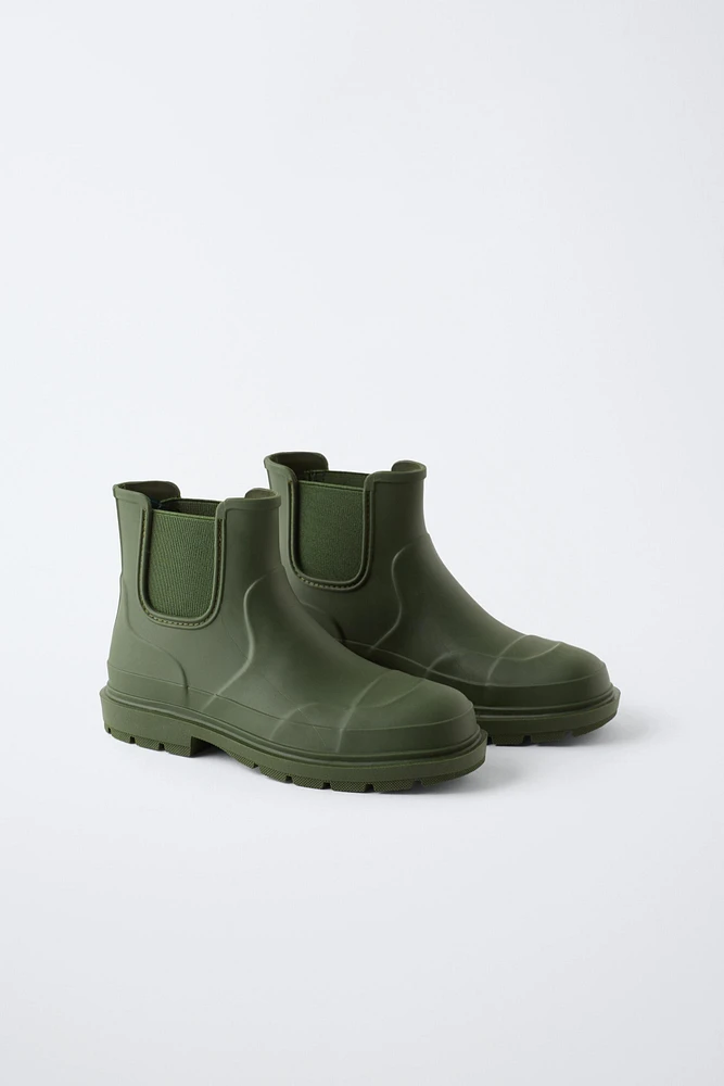 ELASTIC RAIN BOOTS