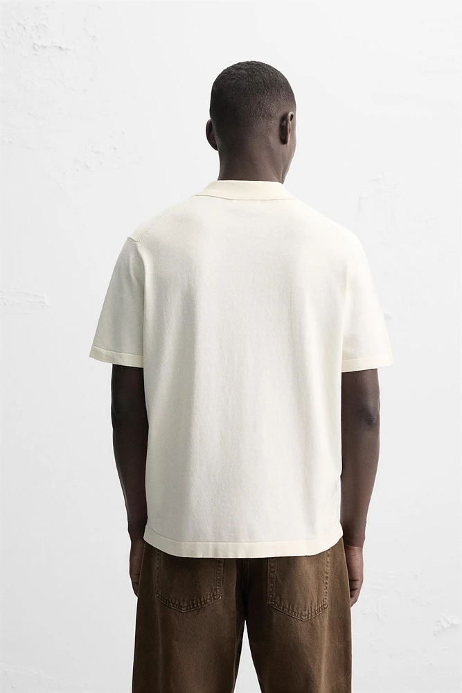CHEMISE EN MAILLE REGULAR FIT