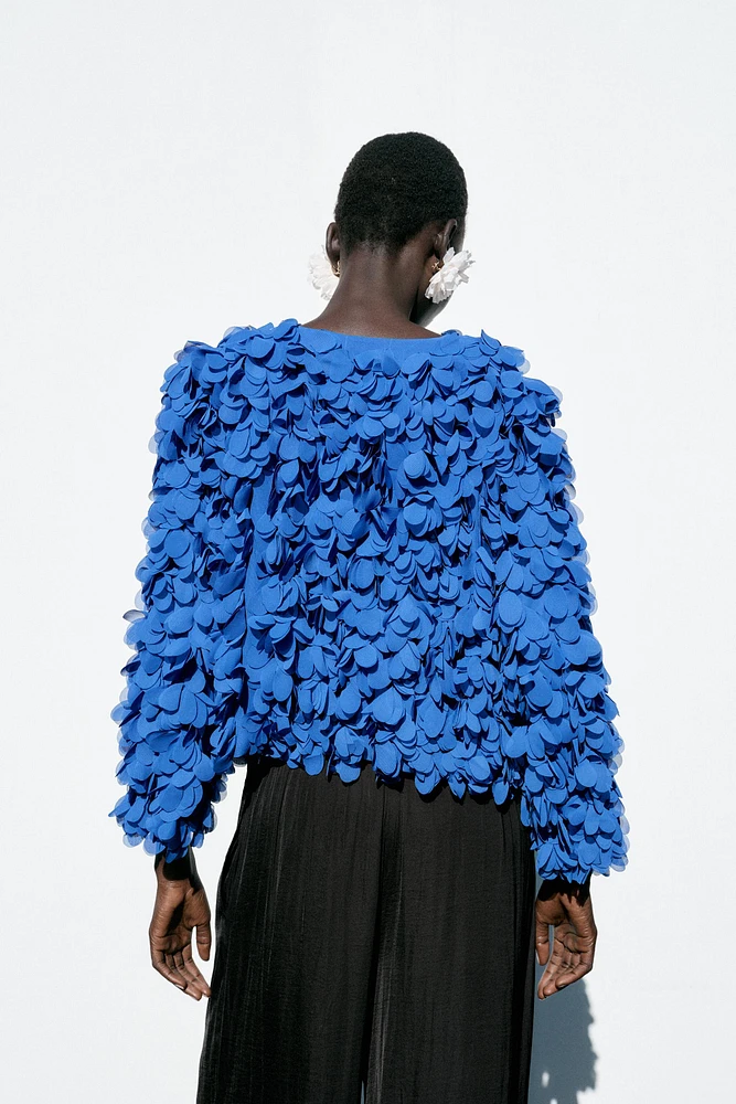 VESTE PÉTALES