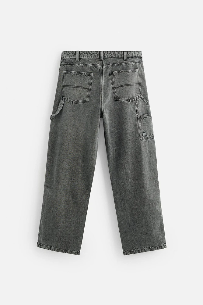 PANTALON DÉLAVÉ AVEC POCHE CARPENTER