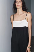 ROBE MINIMAL SATINÉE ZW COLLECTION