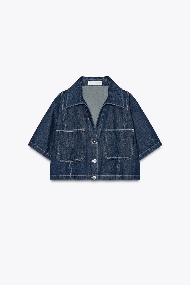 Z1975 SHORT DENIM SHIRT