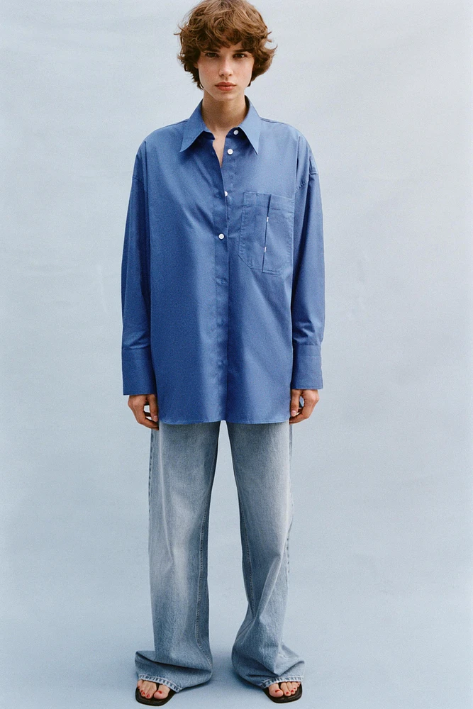 OVERSIZED SHIRT WITH POCKET