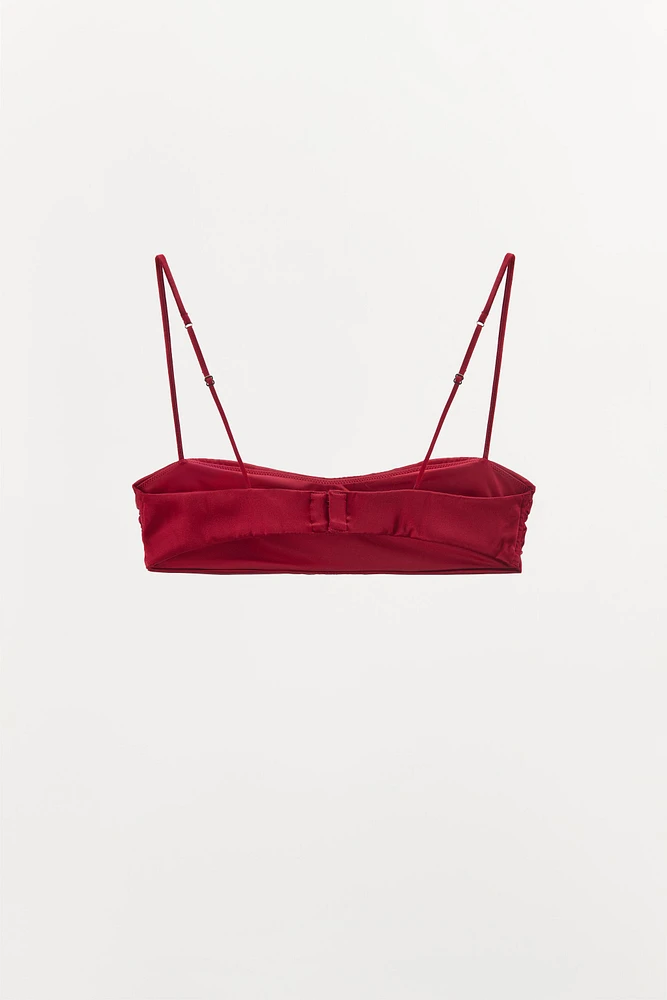 BRASSIÈRE BANDEAU SOIE LIMITED EDITION
