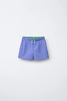 6-14 ANS/ SHORT DE BAIN EN SEERSUCKER