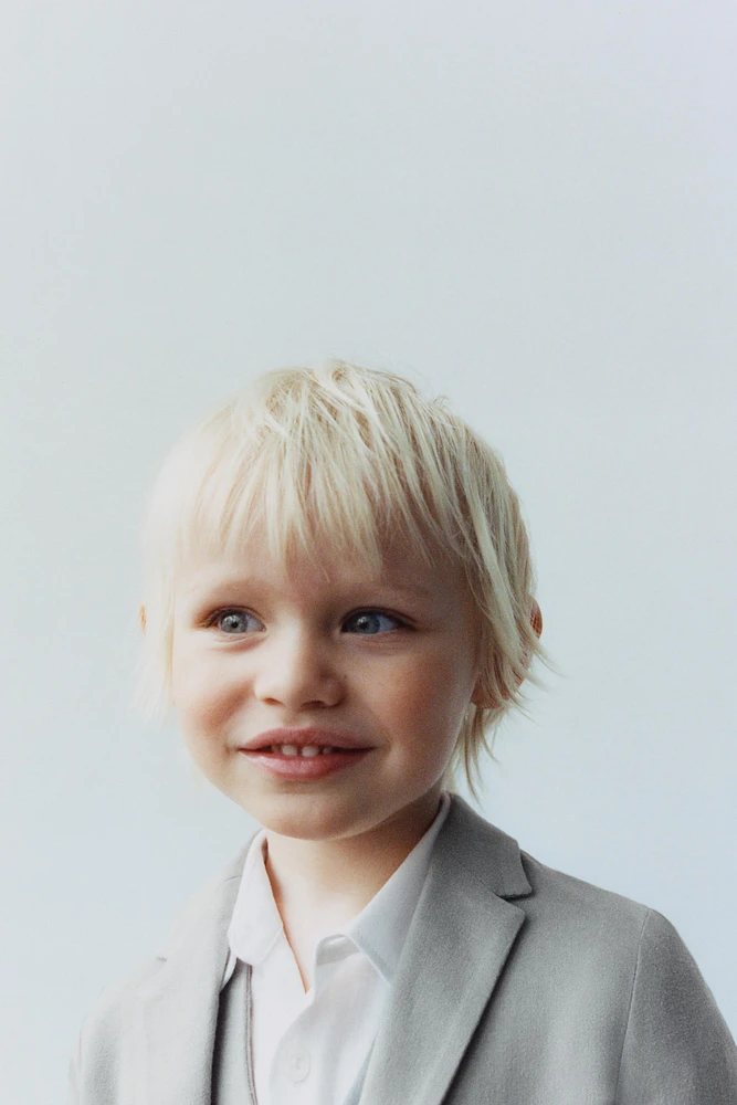 LINEN BLEND SUIT JACKET