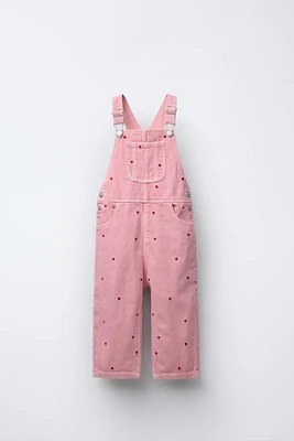 HEART TWILL OVERALLS