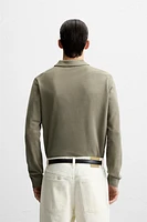 KNIT COTTON POLO SHIRT