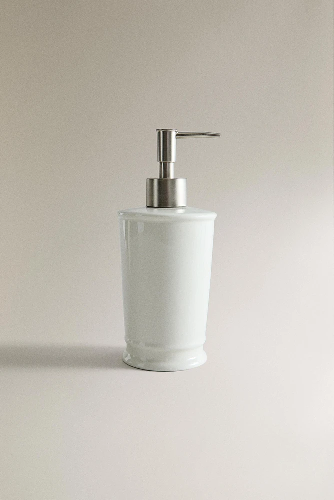 CERAMIC SOAP DISPENSER