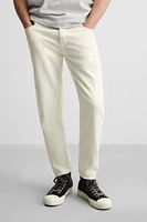 SLIM CROPPED FIT JEANS