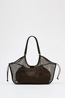 MESH SHOPPER BAG