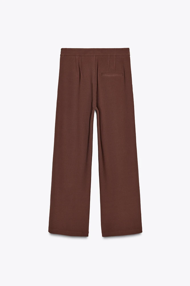 PANTALON LARGE EN CRÊPE