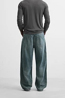 RELAXED FIT SEAM JEANS