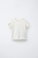 FLORAL PRINT T-SHIRT