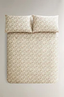 PAISLEY-PRINT DUVET COVER