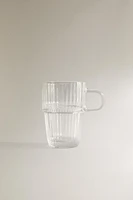 TASSE VERRE RELIEF