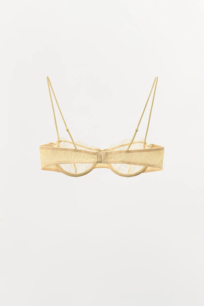 UNDERWIRE LACE BRA