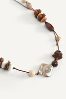 LIMITED EDITION BEADED CORD NECKLACE