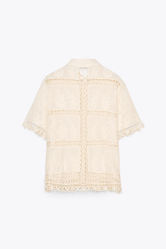 BLOUSE COMBINÉE CROCHET ZW COLLECTION