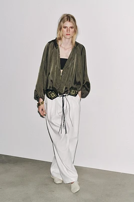 PUFFED BOMBER JACKET ZW COLLECTION