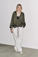 PUFFED BOMBER JACKET ZW COLLECTION