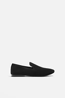 VELVET DRESS LOAFERS