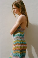 STRAPPY KNIT DRESS