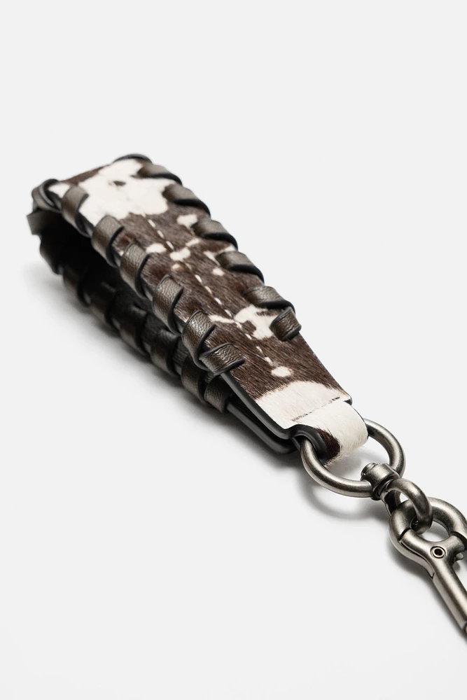 LEATHER KEYCHAIN