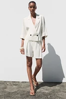 BLAZER COURTE CROISÉE