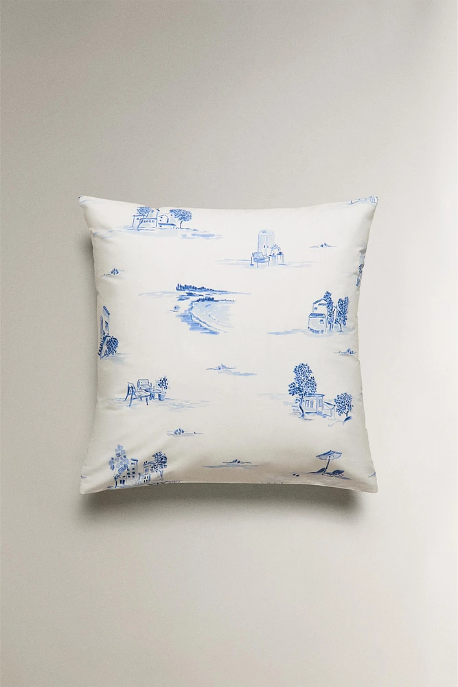 TAIE D’OREILLER TOILE JOUY