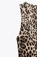 WIDE STRAP POLYAMIDE TOP