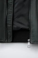 BLOUSON BOMBER EN NYLON À POCHES